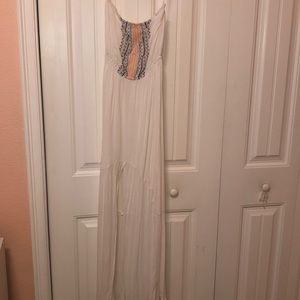 Strapless maxi dress!